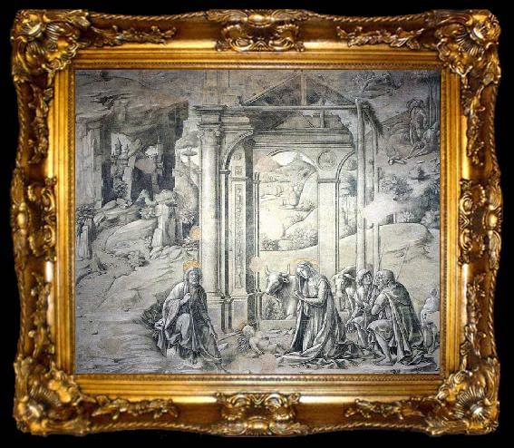 framed  Francesco di Giorgio Martini Nativity, ta009-2